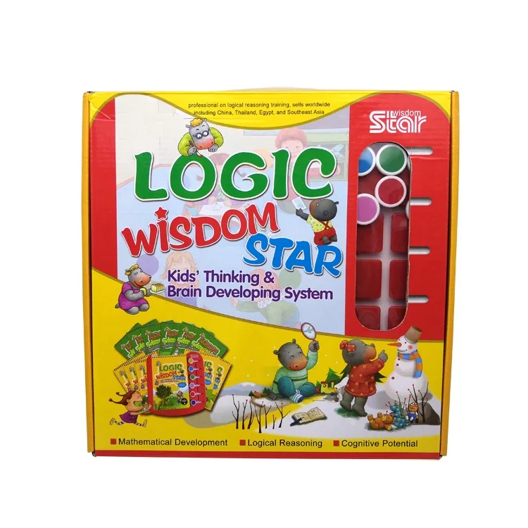 Лучший подарок на день рождения 2018, Детские любимые книги с логическим мышлением и математическими играми, игрушки