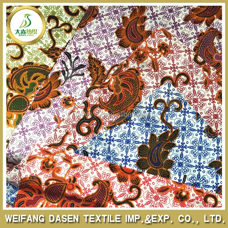 MICRO FIBER 100% POLYESTER urdu indian print Fabric