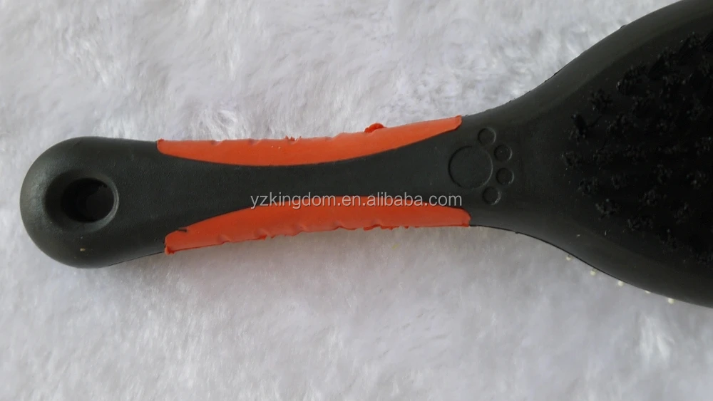 Double Sided Pet Dog Cat Hair Cleaning Removing Shedding Combs With Needles and Bristles