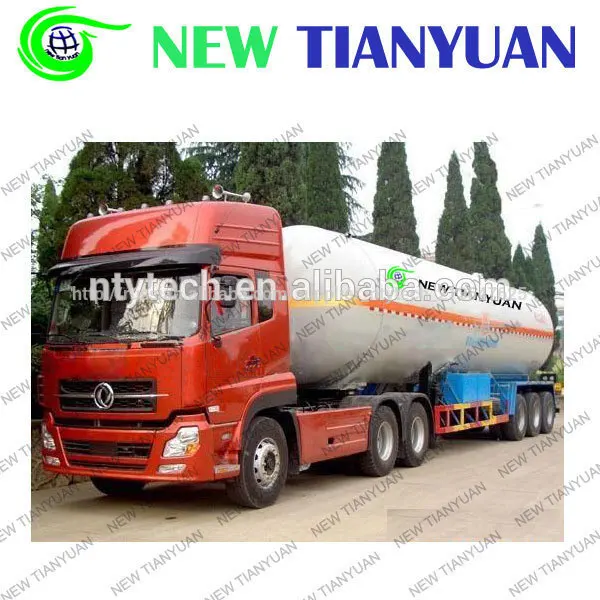 сёиёенного нефтяного газа lpg 59.6m3 емкость криогенного бака полуприцепа