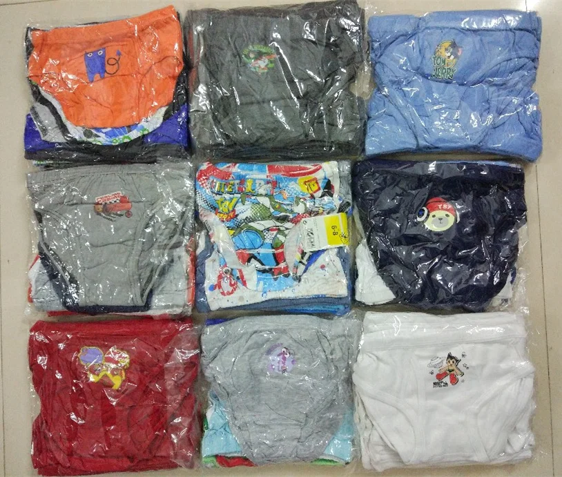 
Mixed Style Mixed Size Printed cotton Boy child brief underwear boys cotton Brief panty 