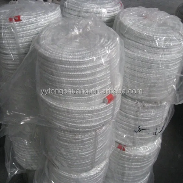High Temperature Heat Resistant Fiberglass Braided Square Rope for sealing