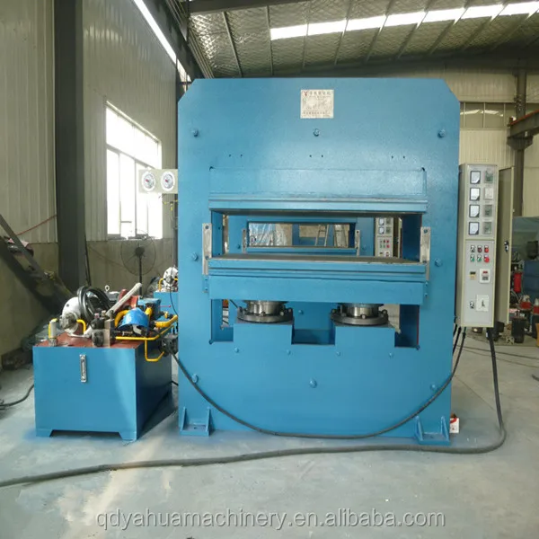 Second Hand Hydraulic Jaw Structure Best Rubber Tile Production Line Durable Rubber Vulcanizing Press For Wholesale