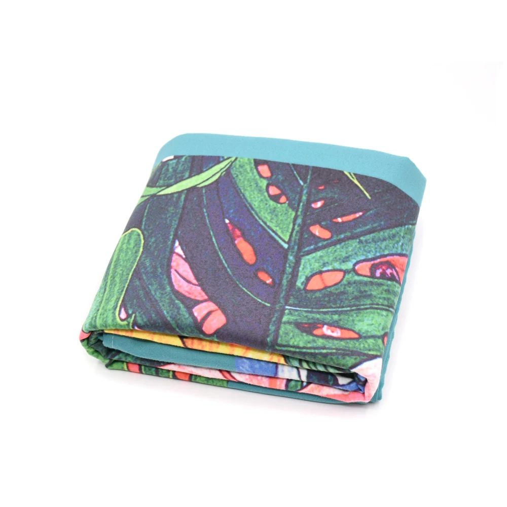 Custom Beach Towel Camping Towel Set Fast Dry Cloth Microfiber with Mesh Bag Children Eco-friendly Woven Square QUICK-DRY