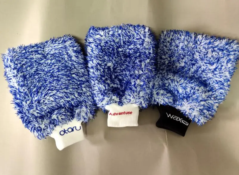 Friend new arrival high pile car premium microfiber wash mitt