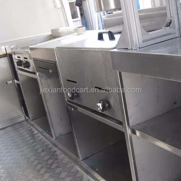 JX-BT300 Mobile food truck/outdoor coffee cart/hot dog mobile food trailer