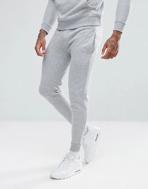 Men Slim Fit Custom Fitted Plain Blank Tracksuits Wholesale Sport Wear
