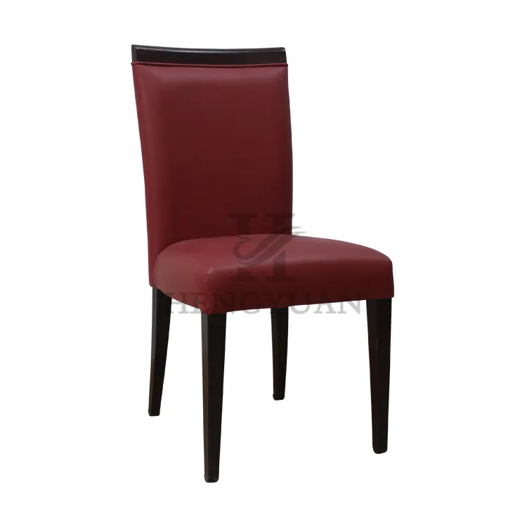 Hot Sale Red Modern Design Home Furniture Wholesale Leather Dining Chair