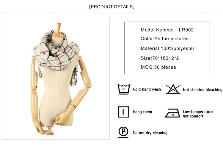 
New selling custom design wholesale silk name brand knitted scarf and snood 