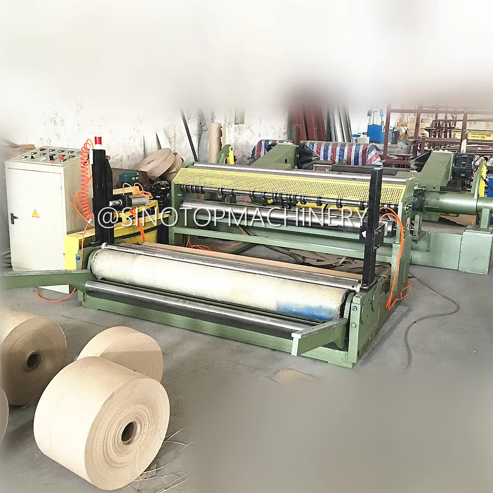 Exporting type Bobbin paper slitter rewinder for cardboard protection