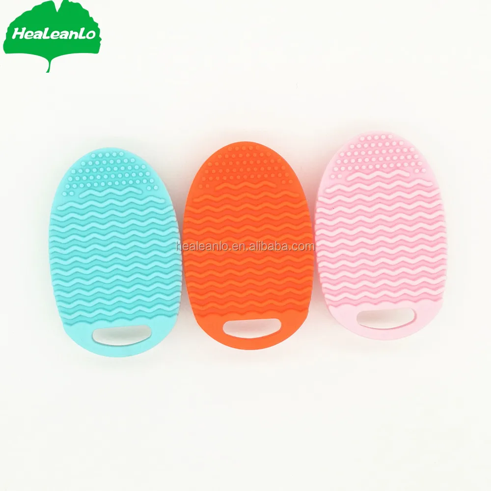 HeaLeanLo Wholesale NEW Product Silicone it makeup brush egg cleaning glove dupe machine
