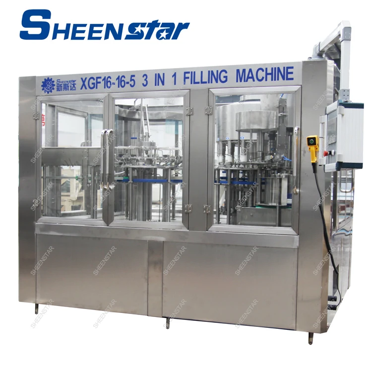 
mineral water production plant 