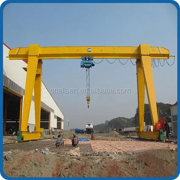 electric single girder cantilever gantry crane 5ton