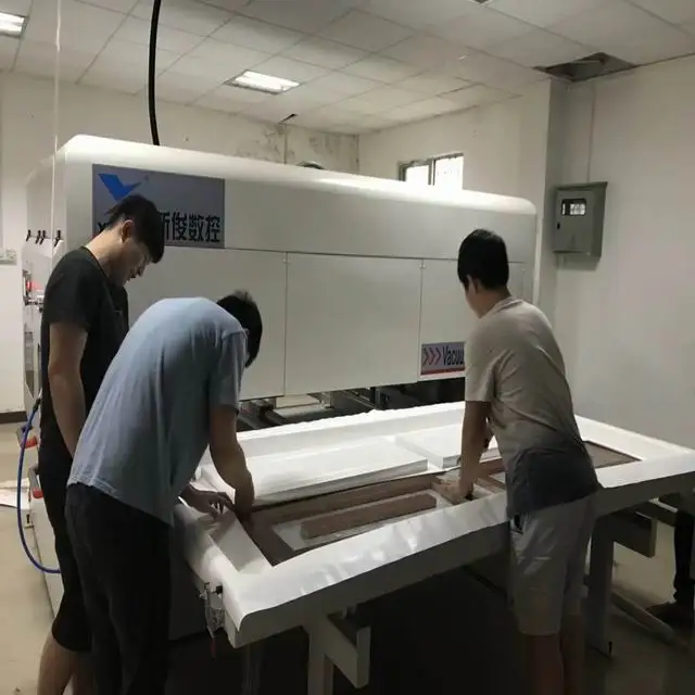 
Wood Door PVC Foil Laminating Hot Vacuum Membrane Forming Press Machine 