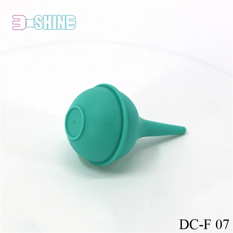 silicone material green Baby Nasal Aspirator and Booger Sucker