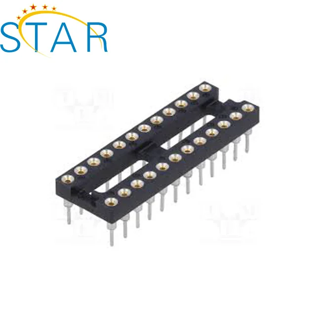Заводская поставка SMT 2 54 мм шаг 8 контактов Dip Круглый контактный разъем IC Pcb