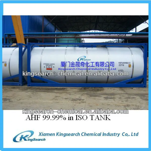 
anhydrous hydrogen fluoride 99.99 hydrofluoric acid hf acid from China 