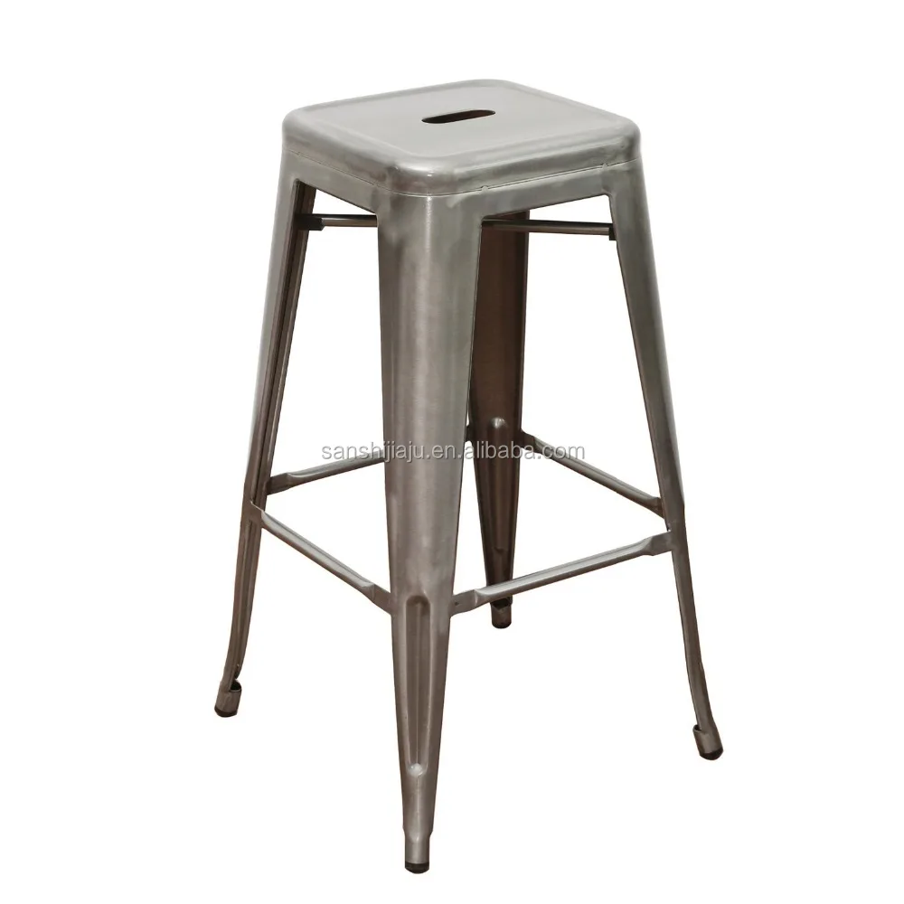 
Cheap red vintage industrial bar stool singer use metal high chair 