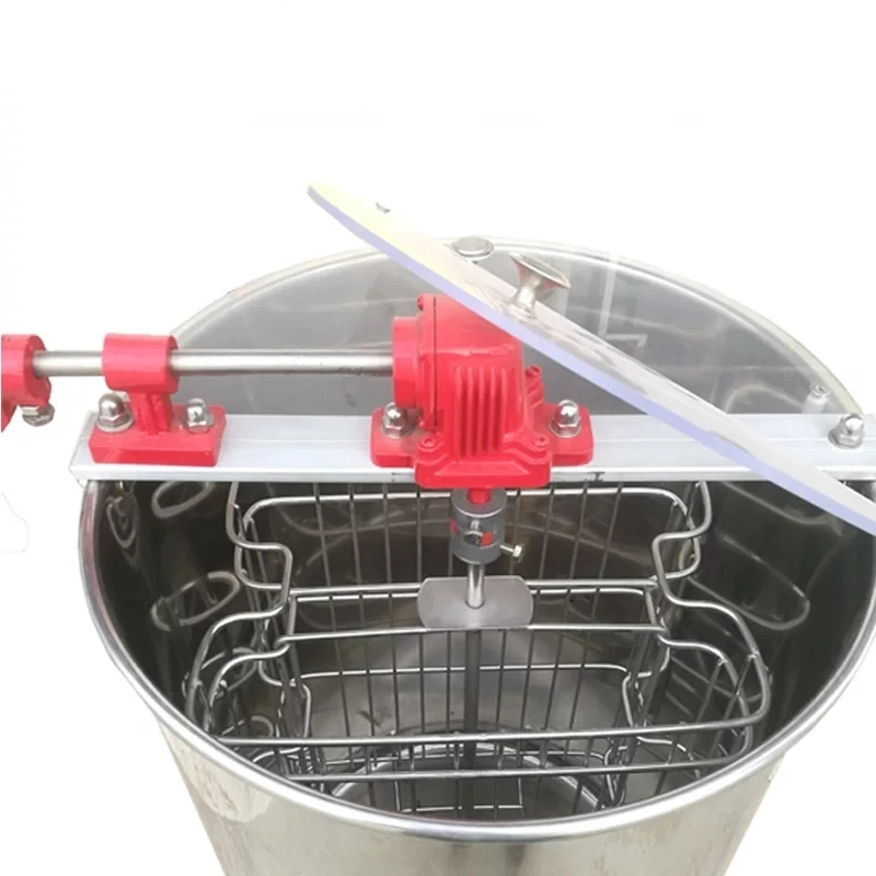 
Wholesale Stainless Steel 2 Frames Manual Honey Extractor 
