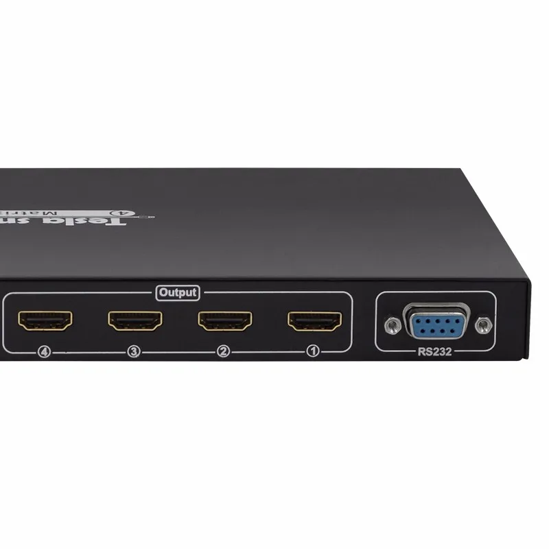 TESmart 30hz 4k 60fps Video 4*4 Tesmart 4x4 HDMI Matrix Switch With Rs232 Control HDCP