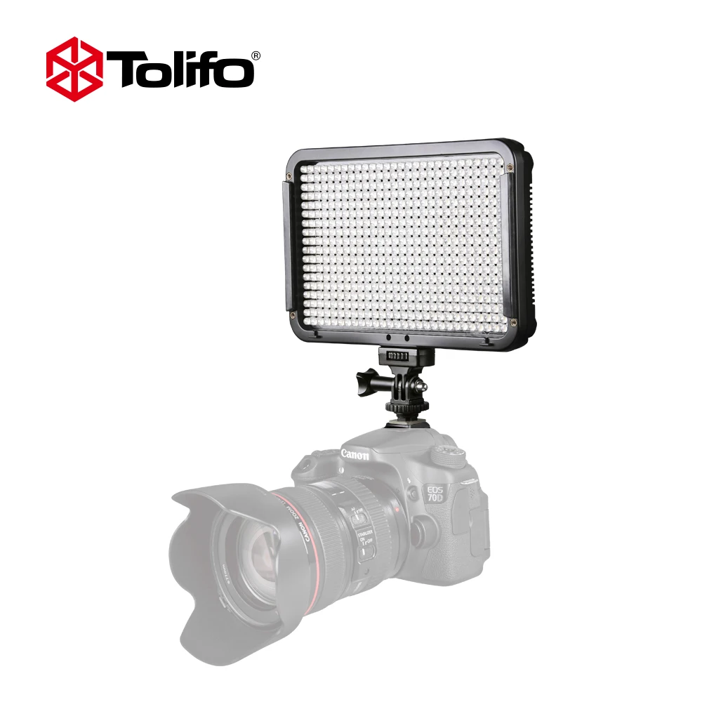 Tolifo Bi-Color camera accessoires  LED Panel Light Professional studio photography lighting for Video Shooting