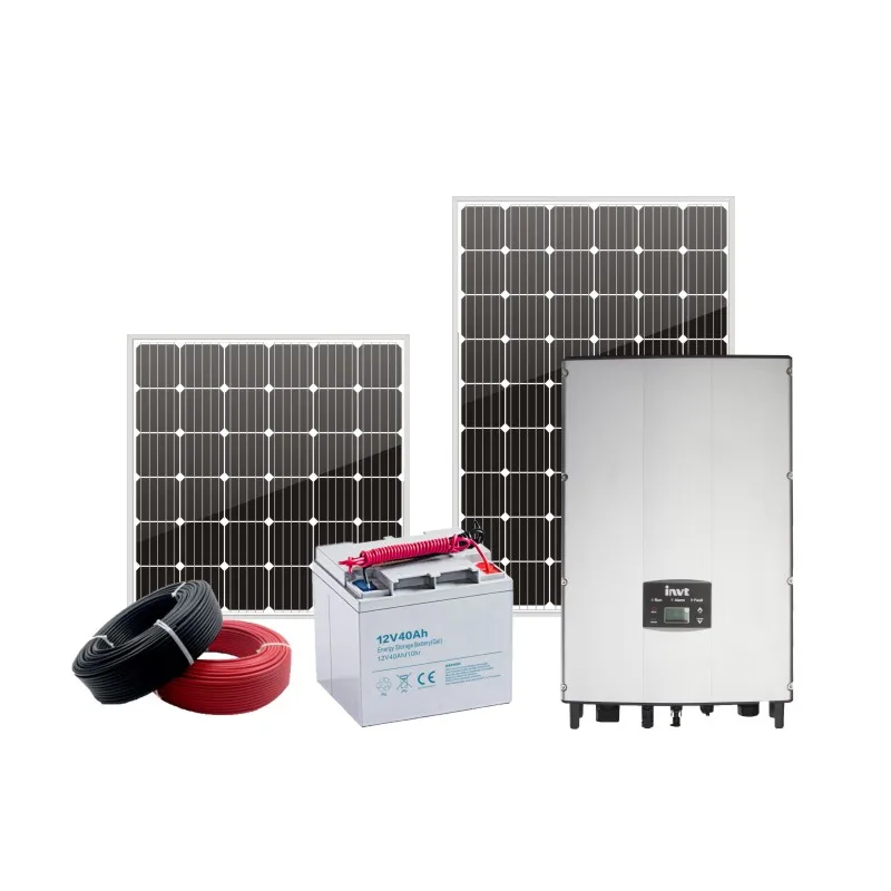 Sun way Mppt 3 Phase Grid Tie 30kw 33kw 40kw 50kw Solar Panel Power System Pv Inverter 380vac