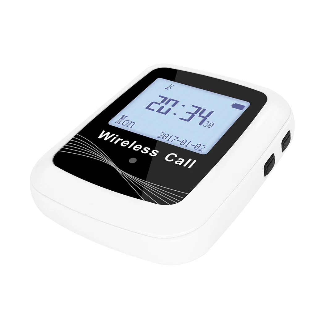 CATEL 433.92MHz Wireless Watch Pager Calling System Call Bells for Hotel Hospital Restaurant Factory