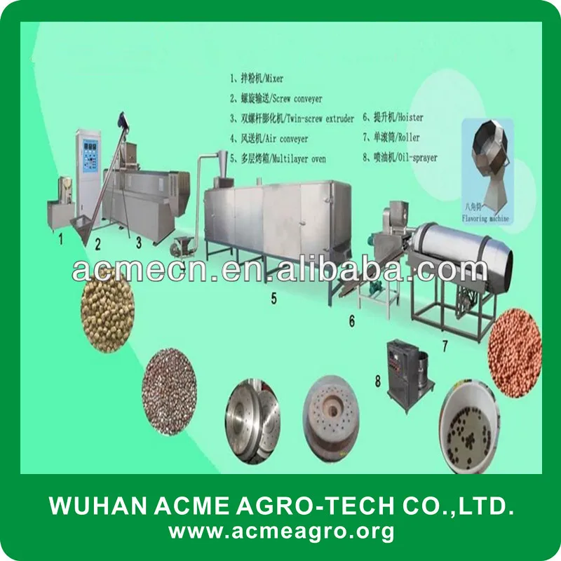 ACME Floating Fish Feed Pellet Machine Animal Feed Making Machine