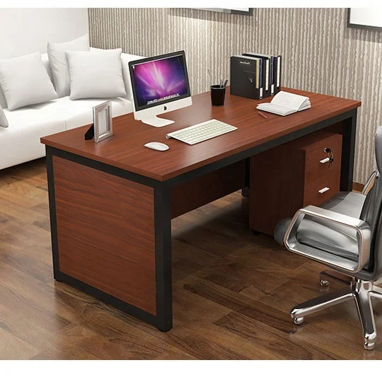 Morden Company Wooden Office Computer PC Desk with Drawer