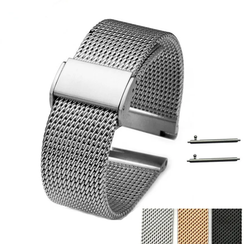 Good Quality Watch Bands For iWatch Stainless Steel Sport Strap For 40mm 38mm 42mm Charm Link Bracelet Apple Watch Metal Bands
