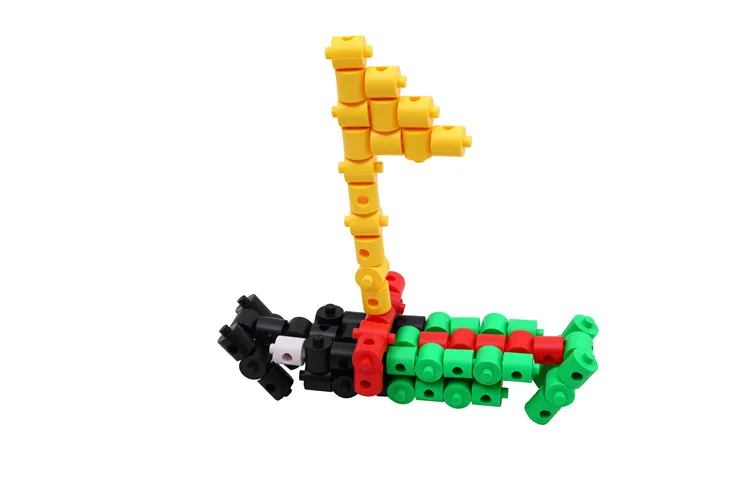 
Super quality colorful kids educational interlocking toys building blocks plastic connector toys for kids 