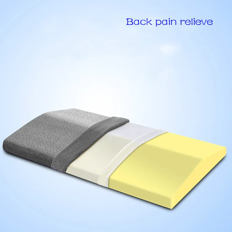 china product Lower Back Pain Lumber Support Pillow Soft and comfortable waist cushion memory foam  pillow