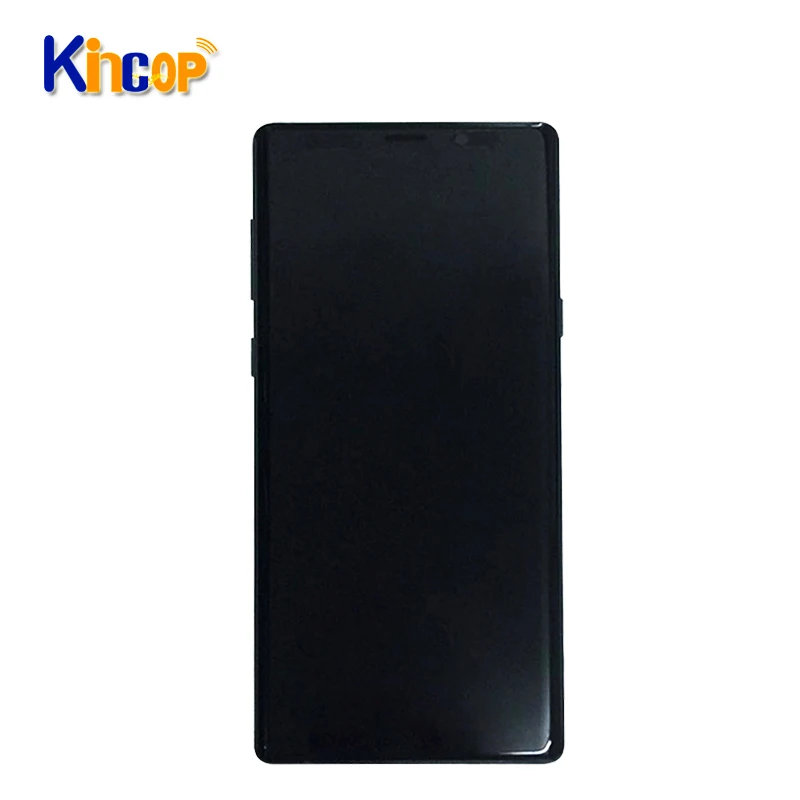 Super AMOLED Original For Samsung mobile LCD, for Samsung Galaxy Note 9 N960 N960F Display ,for Samsung Note 9 LCD with frame