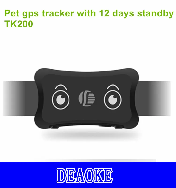 DAGPS Pet GPS Tracker with standby 12 days TK200 mini gps tracker