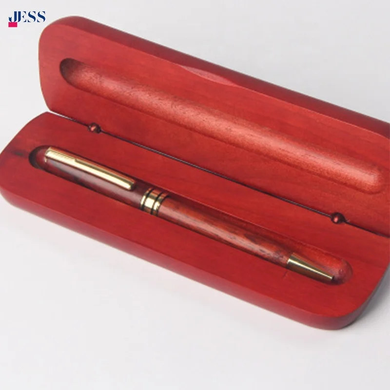 Logo print laser engraving Classic box Wood pen