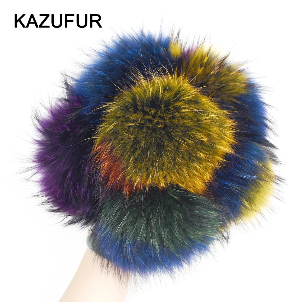 Genuine Wholesale Raccoon Fur Pom Poms