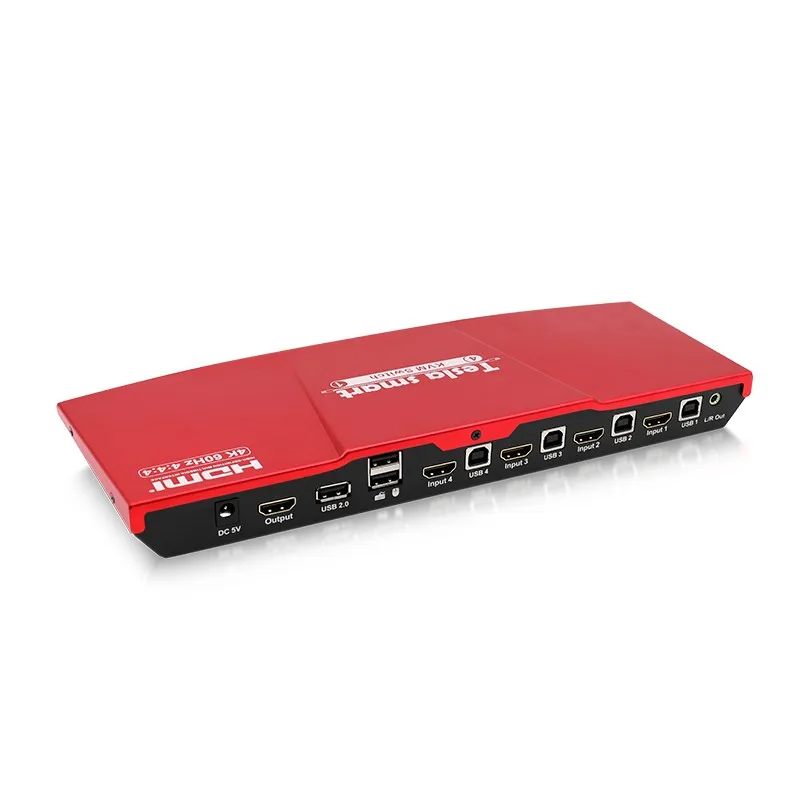 New year on sale Orginal HDMI video KVM switch 4in 1out USB HDCP