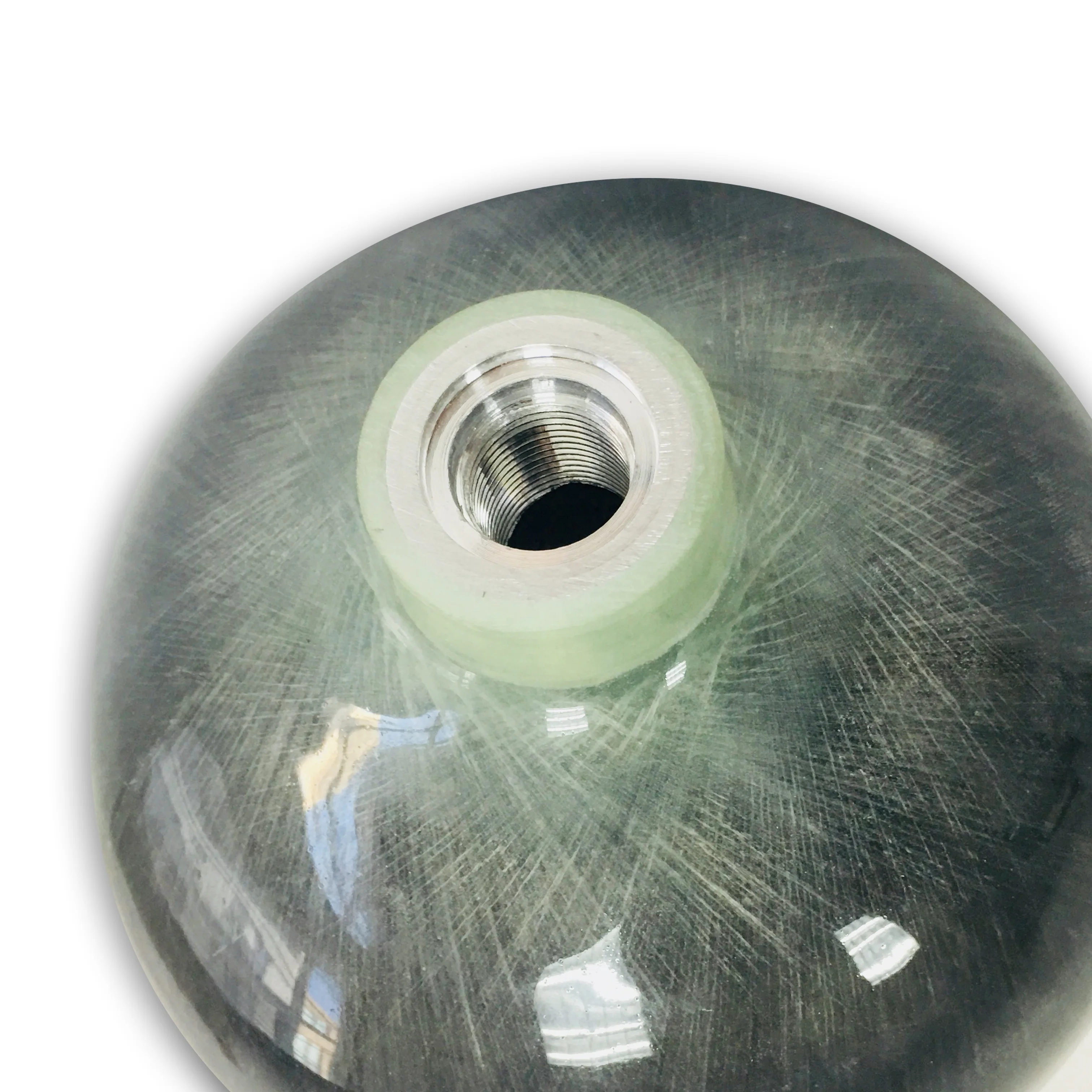 6.8 L Carbon Fiber Breathing Air Dive Gas Cylinder with 4500psi High Pressure