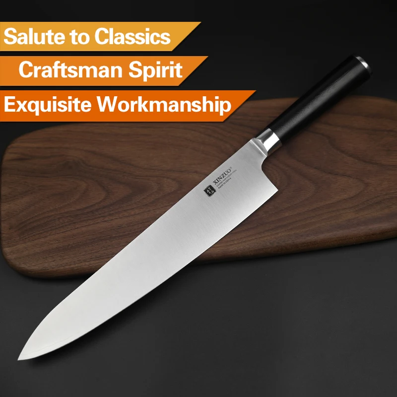 10.5 inch professional 440C stainless steel 270mm Gyuto butcher chef knife