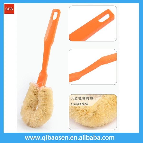 Kitchen household Oil free Dish bowel pot Brush, Household Cleaning Brush Pot Brush (001) .