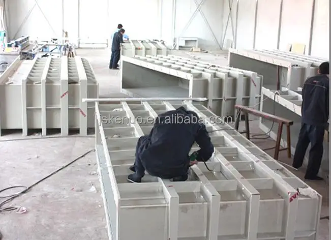PP PVC material tank for acid pickling washing cleaning electrolysis