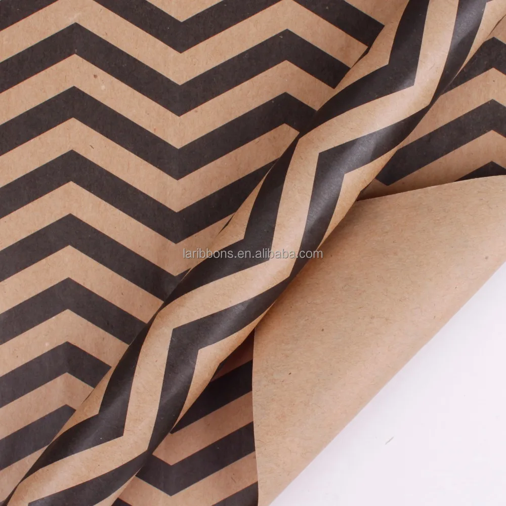Vintage wall decor wholesale kraft paper gift wrapping paper for paper roll package