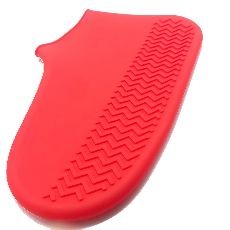 Factory Price Wholesale High Quality Reusable Outdoor Waterproof Silicon Rubber Rain Overshoes Silicone Shoe Cover With Logo