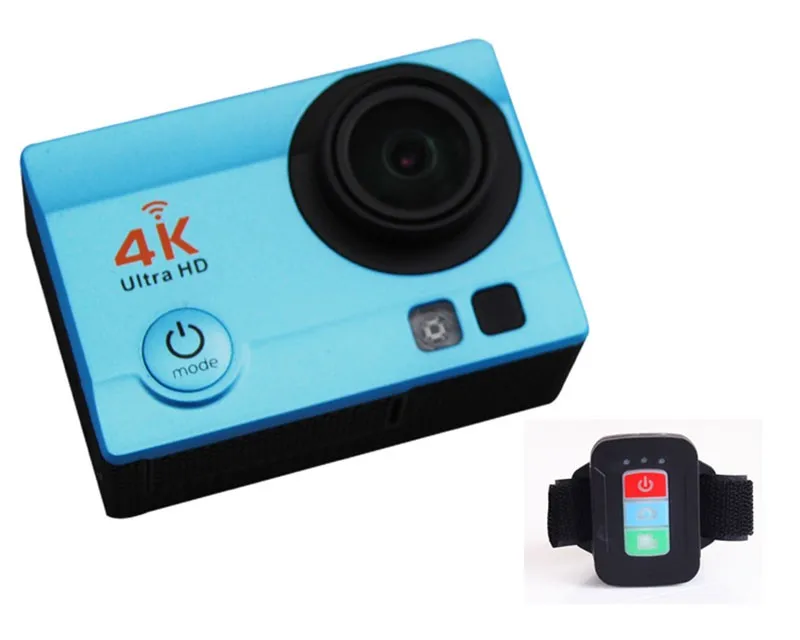 HDking Q3H-1 мини Экшн-камера 4k дистанционное управление видеокамера шлем Спортивная камера