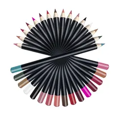 Eyeliner Line 3 In 1 Function  Available 16 Colors Lip Pencil No Logo Matte Lip Liner