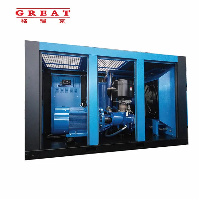 China GREAT oilless ship air compressor with tank