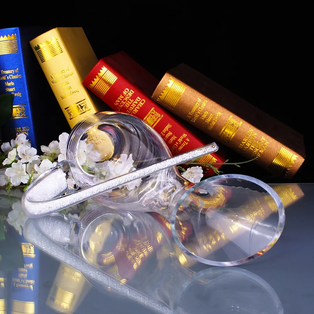 
Factory Price trendy style mini glass decanter 