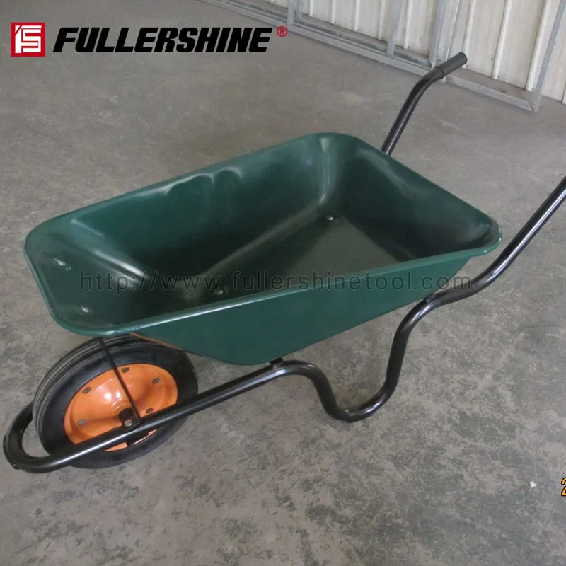 Садовая тележка с оцинкованным лотком WB6414T