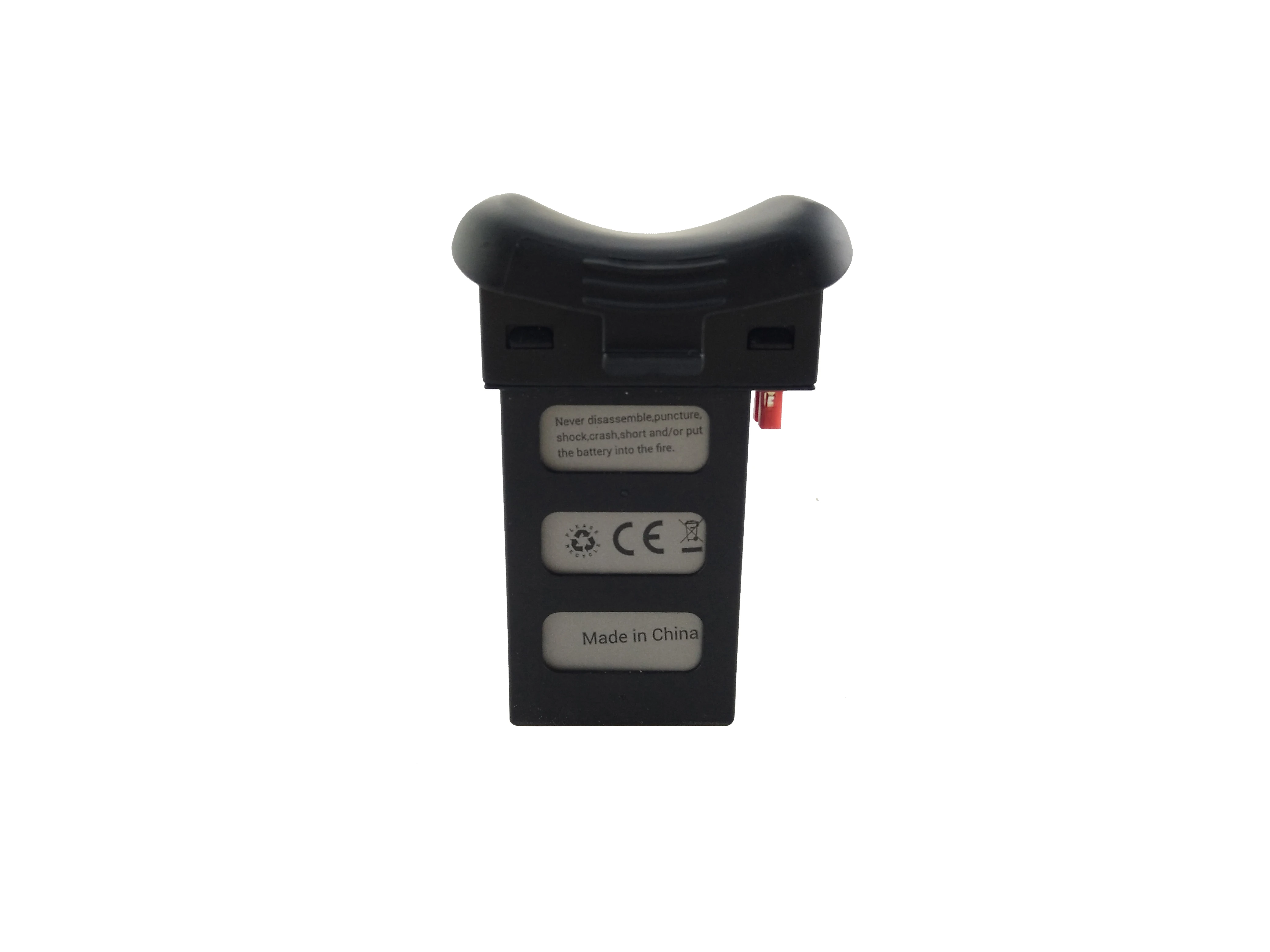 3.7V 1000mAh lithium battery with USB charging cable for HS110D remote drone lithium battery black