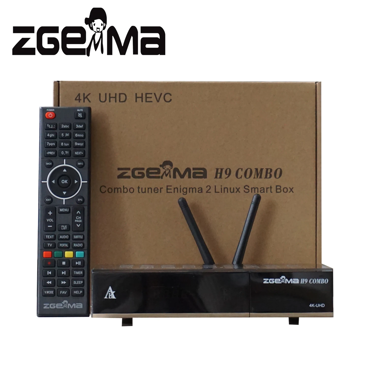ZGEMMA H9  COMBO  4K UHD Linux Dual Wifi  Combo Satellite Receiver with DVB-S2X+DVB-T2C CI+ Available Now